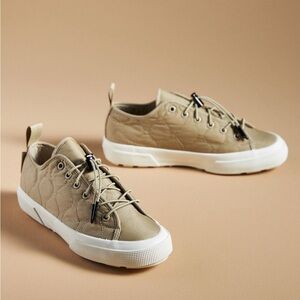 Superga NWT quilted sneaker Grey Fossil